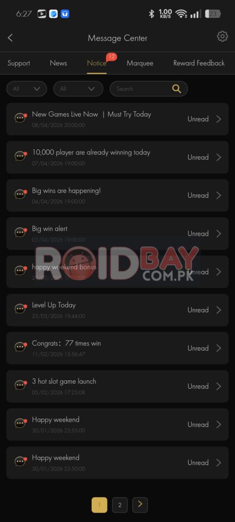 Masti365-Notifications